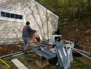22kw Generator Set Up, and Meter Panel Riser Replacement at Animal Hospital in Monroe, CT (1)