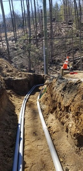 200amp underground service & Phone & Cable utility piping installation in Newton, CT (5)