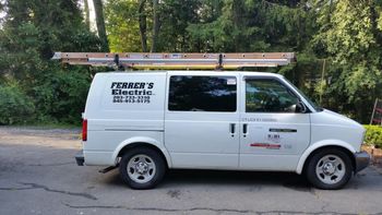 Ferrer's Electric LLC Company Truck in Southbury, CT