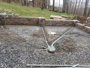 Underground Piping for Stone Lights in Oxford, CT (2)